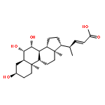 Chol-22-en-24-oic acid, 3,6,7-trihydroxy-, (3a,5b,6b,7b)-