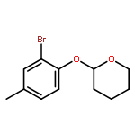 2-(2-Bromo-4-methylphenoxy)tetrahydro-2H-pyran