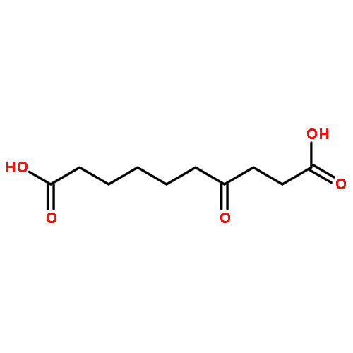 Decanedioic acid, 4-oxo-