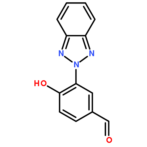 Benzaldehyde, 3-(2H-benzotriazol-2-yl)-4-hydroxy-