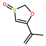 1,3-Oxathiole, 5-(1-methylethenyl)-, 3-oxide