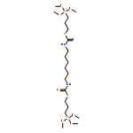 2-Oxa-7-thia-9,16-diaza-3-silaheptadecane-17-thioic acid, 3,3-dimethoxy-8-oxo-, S-[3-(trimethoxysilyl)propyl] ester