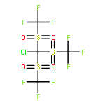 Methane, chlorotris[(trifluoromethyl)sulfonyl]-