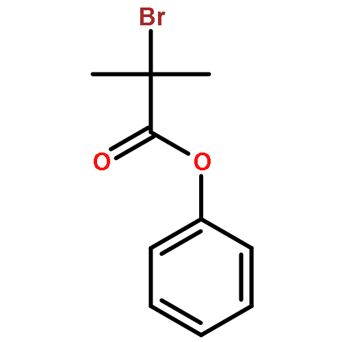 Propanoic acid, 2-bromo-2-methyl-, phenyl ester