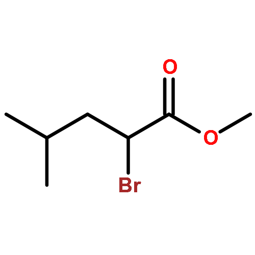 Pentanoic acid, 2-bromo-4-methyl-, methyl ester, (2R)-