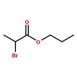 Propanoic acid, 2-bromo-, propyl ester, (-)-