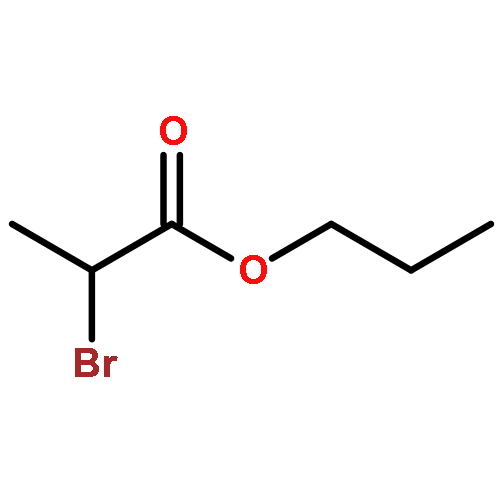 Propanoic acid, 2-bromo-, propyl ester, (-)-