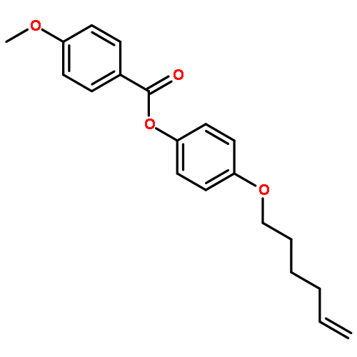 Benzoic acid, 4-methoxy-, 4-(5-hexenyloxy)phenyl ester