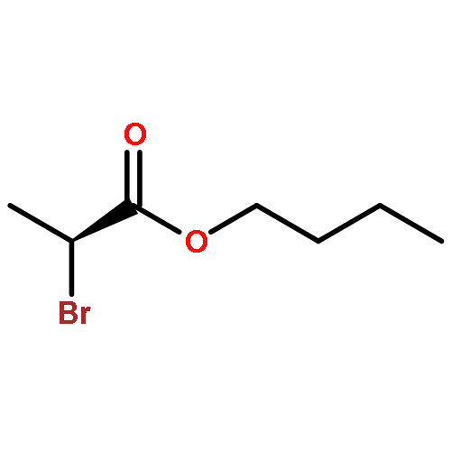 Propanoic acid, 2-bromo-, butyl ester, (2S)-