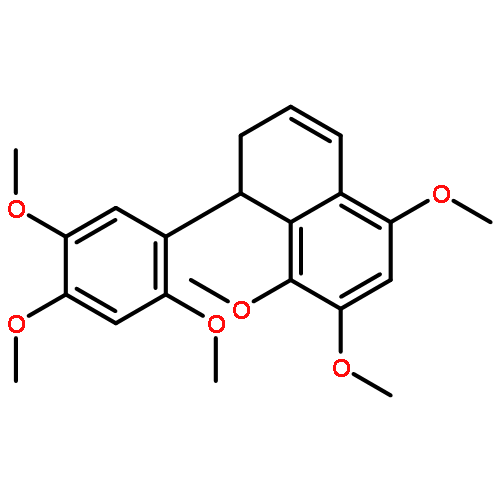 Naphthalene,1,2-dihydro-5,7,8-trimethoxy-1-(2,4,5-trimethoxyphenyl)-