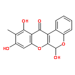 [1]Benzopyrano[3,4-b][1]benzopyran-12(6H)-one,6,9,11-trihydroxy-10-methyl-