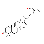 Lanosta-7,9(11),24-trien-3-one,26,27-dihydroxy-