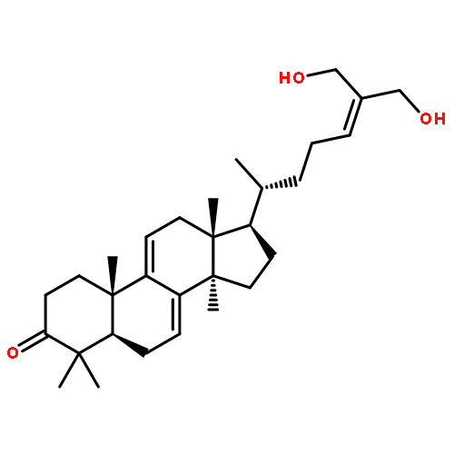 Lanosta-7,9(11),24-trien-3-one,26,27-dihydroxy-