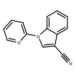 1-(2-pyridinyl)-1H-Indole-3-carbonitrile