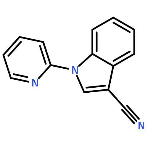 1-(2-pyridinyl)-1H-Indole-3-carbonitrile