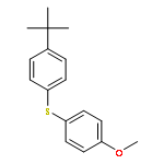 Benzene, 1-(1,1-dimethylethyl)-4-[(4-methoxyphenyl)thio]-