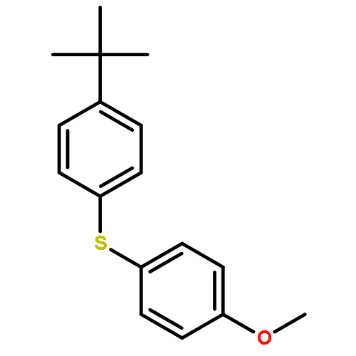 Benzene, 1-(1,1-dimethylethyl)-4-[(4-methoxyphenyl)thio]-