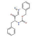 Carbamic acid, [(1R)-3-diazo-2-oxo-1-(phenylmethyl)propyl]-, phenylmethyl ester