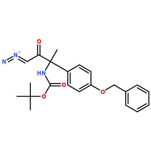 (S)-tert-Butyl (2-(4-(benzyloxy)phenyl)-4-diazo-3-oxobutan-2-yl)carbamate