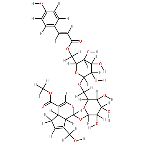 6''-O-trans-p-coumaroyl-(genipin gentiobioside)