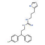 Guanidine, N-[3-(4-chlorophenyl)-3-phenylpropyl]-N'-[3-(1H-imidazol-4-yl)propyl]-