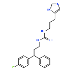 Guanidine, N-[3-(4-fluorophenyl)-3-phenylpropyl]-N'-[3-(1H-imidazol-4-yl)propyl]-