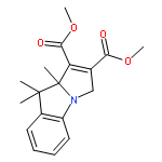 3H-Pyrrolo[1,2-a]indole-1,2-dicarboxylic acid, 9,9a-dihydro-9,9,9a-trimethyl-, dimethyl ester