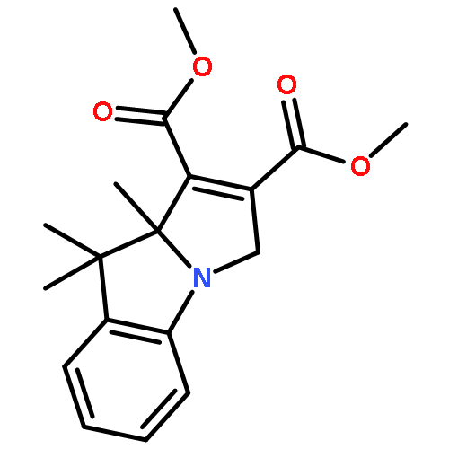 3H-Pyrrolo[1,2-a]indole-1,2-dicarboxylic acid, 9,9a-dihydro-9,9,9a-trimethyl-, dimethyl ester