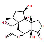 4,7a-Methano-3H,7aH-cyclopenta[e]furo[3,4-c]oxocin-3,6(7H)-dione,octahydro-3a,7,10,10a-tetrahydroxy-8,10b-dimethyl-,(3aR,4R,7R,7aS,8R,10R,10aR,10bS)-