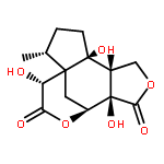 4,7a-Methano-3H,7aH-cyclopenta[e]furo[3,4-c]oxocin-3,6(7H)-dione,octahydro-3a,7,10a-trihydroxy-8,10b-dimethyl-, (3aR,4R,7R,7aS,8R,10aR,10bS)-