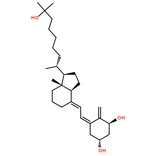 1,3-Cyclohexanediol,4-methylene-5-[(2E)-2-[(1R,3aS,7aR)-octahydro-1-[(1R)-7-hydroxy-1,7-dimethyloctyl]-7a-methyl-4H-inden-4-ylidene]ethylidene]-,(1R,3S,5Z)-