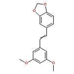 5-[2-(3,5-DIMETHOXYPHENYL)ETHENYL]-1,3-BENZODIOXOLE