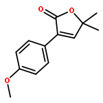 2(5H)-Furanone, 3-(4-methoxyphenyl)-5,5-dimethyl-