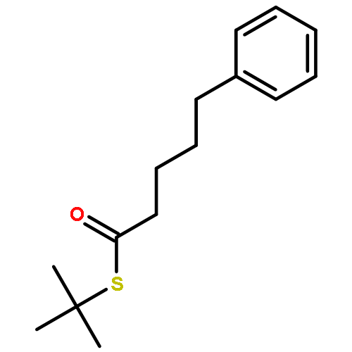 Benzenepentanethioic acid, S-(1,1-dimethylethyl) ester