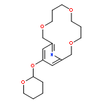 3,7,11-Trioxa-17-azabicyclo[11.3.1]heptadeca-1(17),13,15-triene, 15-[(tetrahydro-2H-pyran-2-yl)oxy]-