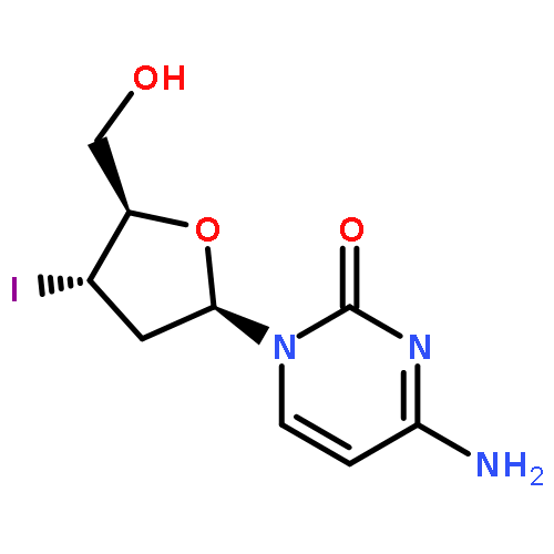 2',3'-dideoxy-3'-iodocytidine