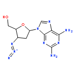 Adenosine,2-amino-3'-azido-2',3'-dideoxy-