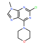 4-(2-CHLORO-9-METHYLPURIN-6-YL)MORPHOLINE