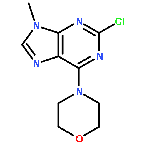 4-(2-CHLORO-9-METHYLPURIN-6-YL)MORPHOLINE