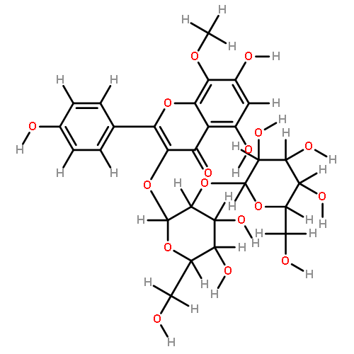 3-O-Sophoroside-3,4',5,7-Tetrahydroxy-8-methoxyflavone