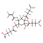 4-O-acryloyl-2,3,6-tri-O-[3-nitropropanoyl]-alpha-D-glucopyranose