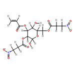 3-O-acryloyl-2,6-di-O-[3-nitropropanoyl]-alpha-D-glucopyranose