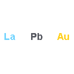 Gold, compd. with lanthanum and lead (1:1:1)