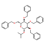 b-D-Glucopyranoside, 1-methylethyl2,3,4,6-tetrakis-O-(phenylmethyl)-