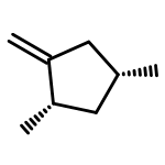 CYCLOPENTANE, 1,4-DIMETHYL-2-METHYLENE-, CIS-