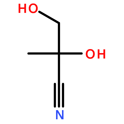 Propanenitrile, 2,3-dihydroxy-2-methyl-