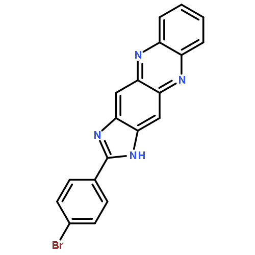 1H-Imidazo[4,5-b]phenazine, 2-(4-bromophenyl)-