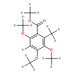 3,4,6-Trimethoxy-2-methyl-benzoesaeure-methylester