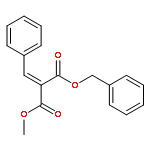 Propanedioic acid, (phenylmethylene)-, methyl phenylmethyl ester, (Z)-