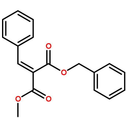 Propanedioic acid, (phenylmethylene)-, methyl phenylmethyl ester, (Z)-